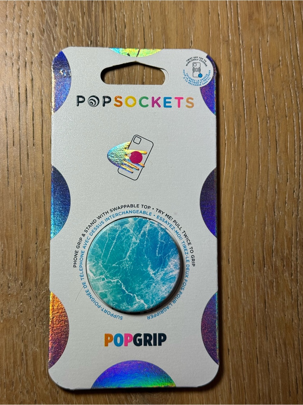 New Popsocket Adhesive Phone Grip, Holder, Phone Stand, ocean view